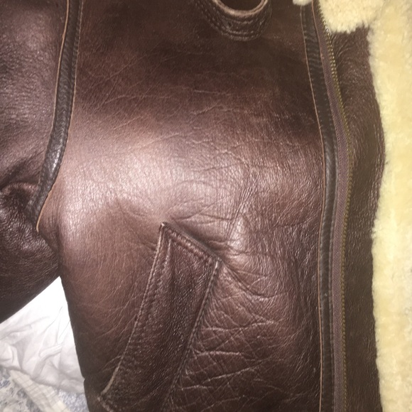 Vintage 100% Genuine Shearling coat - Picture 7 of 7